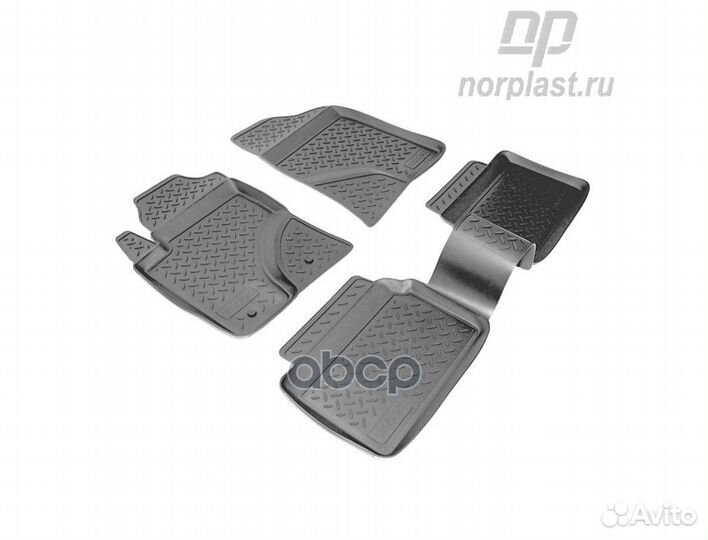 Коврики в салон полиуретан norplast toyota aven