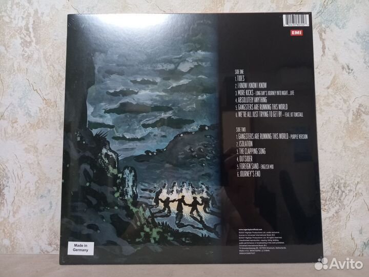 Roger Taylor – Outsider blue color LP 2021 sealed