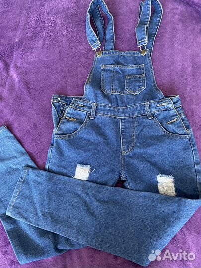 Комбенизон джинсовый женский 42 размер