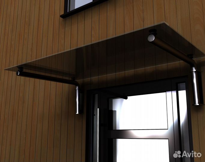 Козырек над крыльцом