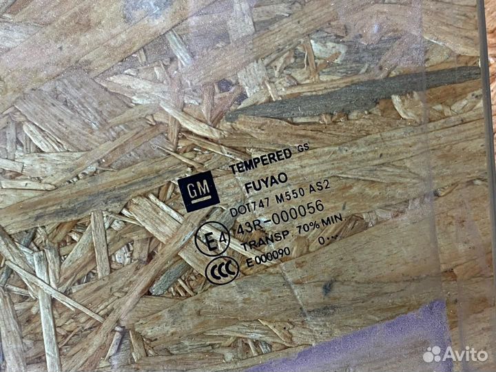 Стекло двери передней левой Opel Insignia (A) 2010