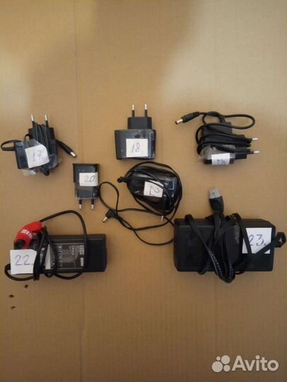 Блок питания, разные и шнуры к ним