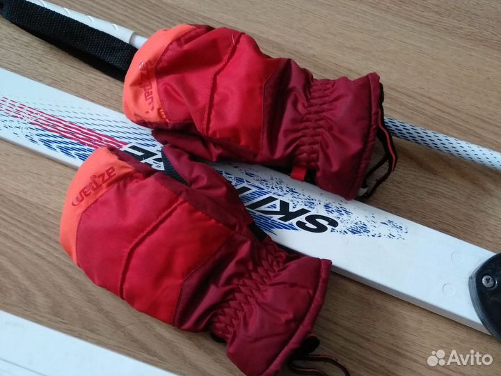 Снегокат снегоход детский зимний