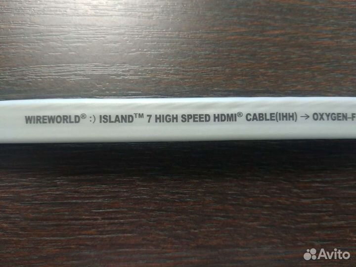 Кабель hdmi белый, wireworld island 7, дл 2 метра