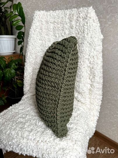 Наволочка/ Чехол на подушку/ вязаные вещи
