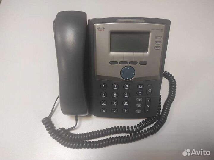 IP-телефон Cisco SPA504G с дисплеем, PoE и портом