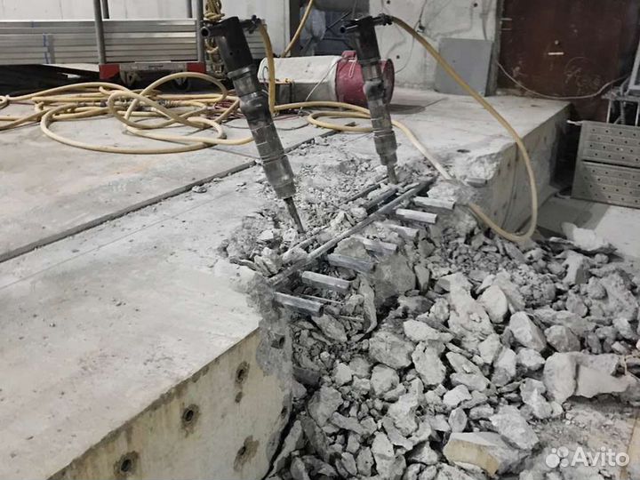 Аренда компрессора с отбойными молотками