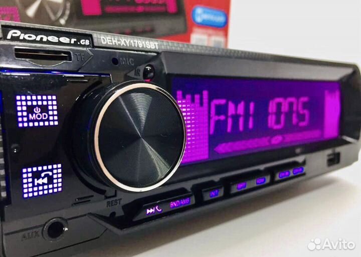 Магнитола pioneer bluetooth aux usb