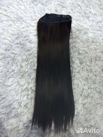 Волосы на заколках