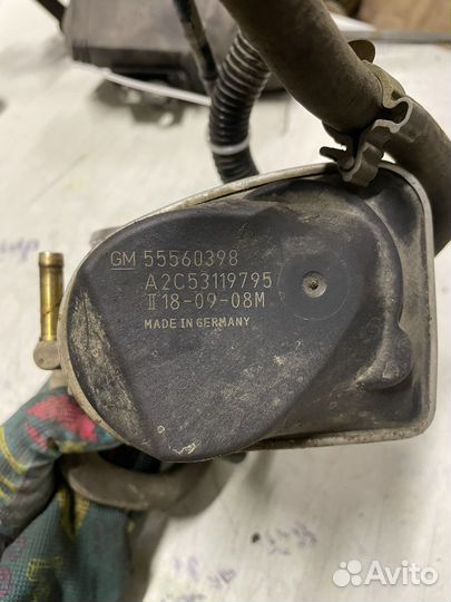 Заслонка дроссельная Opel Astra H/Family 2004-2015