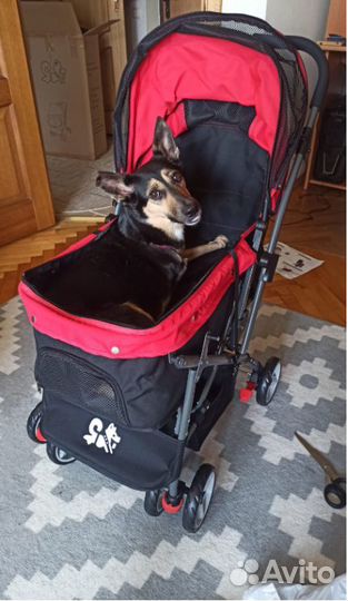 Коляска для собак и кошек до 25 кг