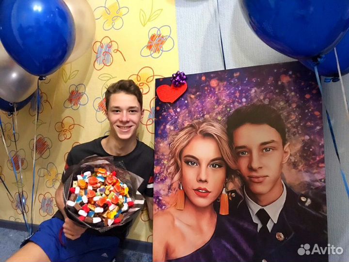 Портрет по фото за 1 день в Перми