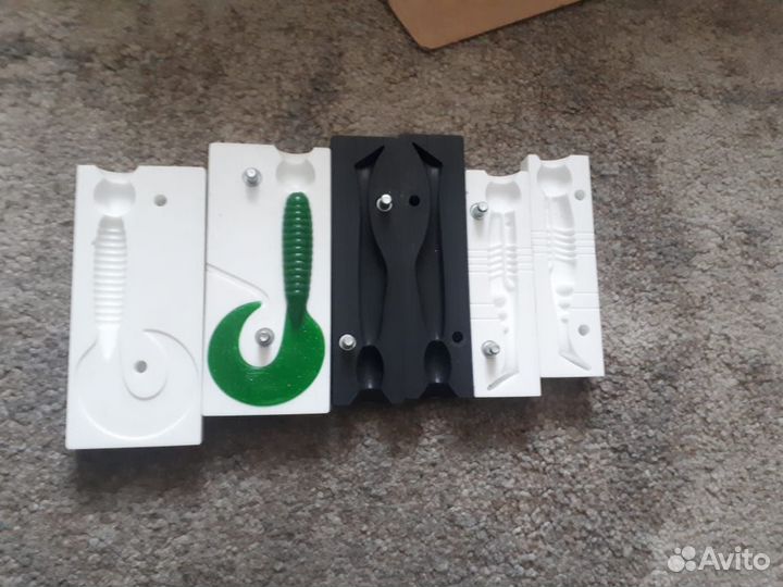 Формы для силиконовых приманок