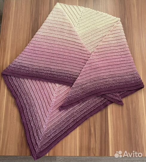 Платок / бактус / шаль вязаная