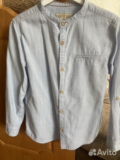 Рубашка zara для мальчика 128