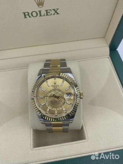 Часы Rolex Sky-Dweller 42mm Steel and Yellow Gold 326933-0001