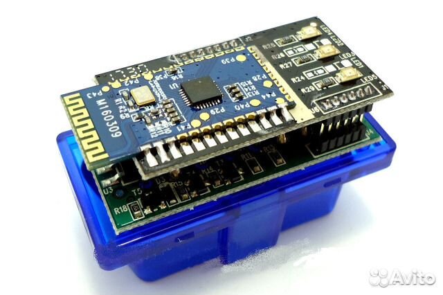 Сканер ELM 327, версия 1,5, два чипа, полный