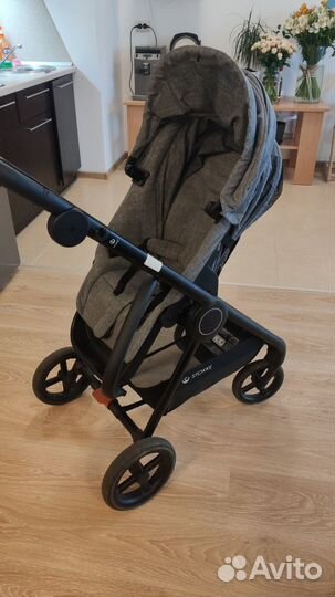 Коляска Stokke beat black melange