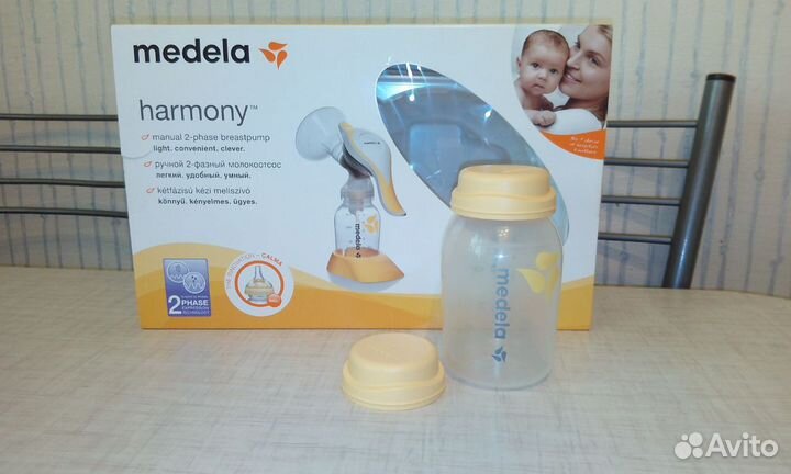 Ручной 2-фазный молокоотсос Medela Harmony