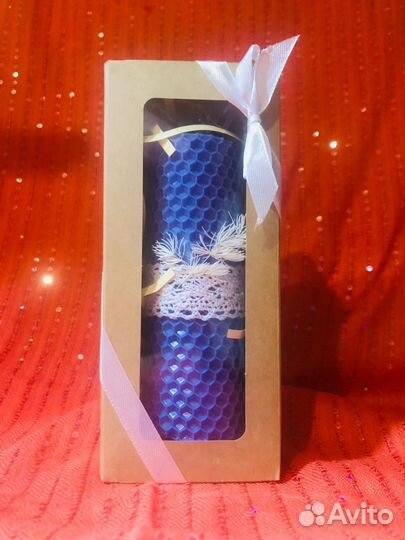 Свечи из вощины ручной работы