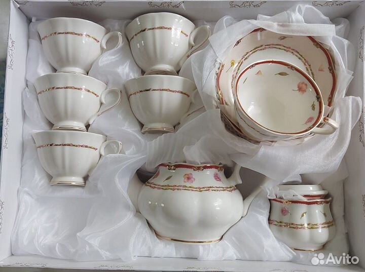 Чайный сервиз, фарфор, lenardi