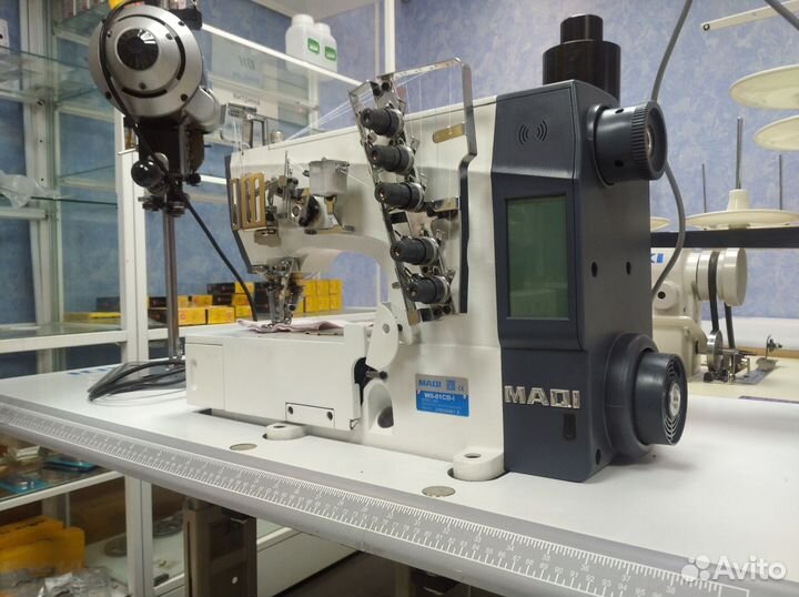 Промышленная плоскошовная машина автомат Maqi W5