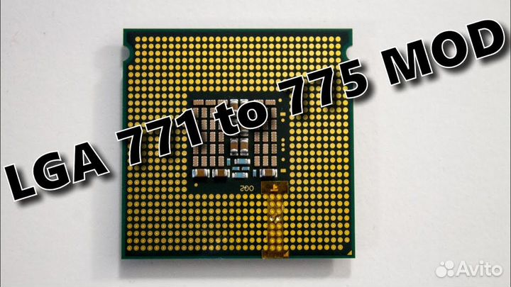 Адаптер (переходник) LGA771 - LGA775 для xeon