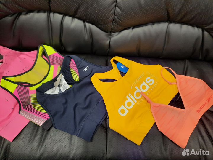 Спортивные топы nike reebok adidas