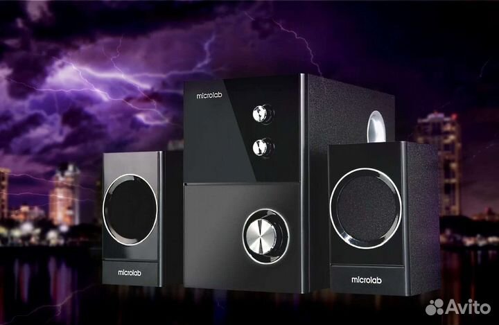 Сабвуфер с колонками Microlab