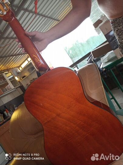 Гитара veston C-45A BK и naranda CG220