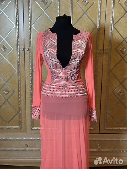 Платье туника пляжное, размер 40-42, XS/S