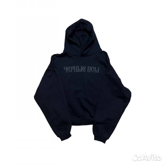 Худи Гоша Рубчинский Черные Псы На Руках
