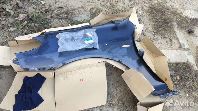 Переднее крыло с креплением хендай Элантра 2008