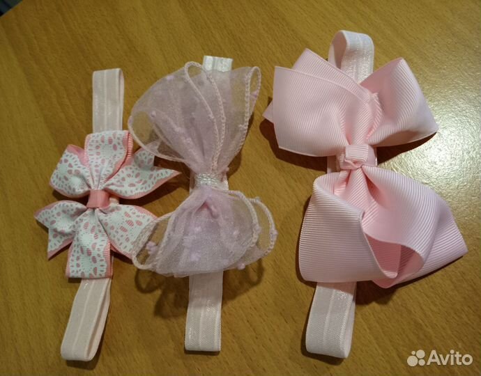 Бантики для девочек на голову