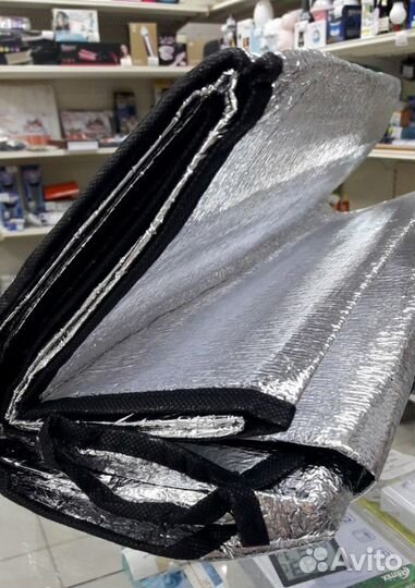 Коврик туристический с алюминиевым покрытием, 150