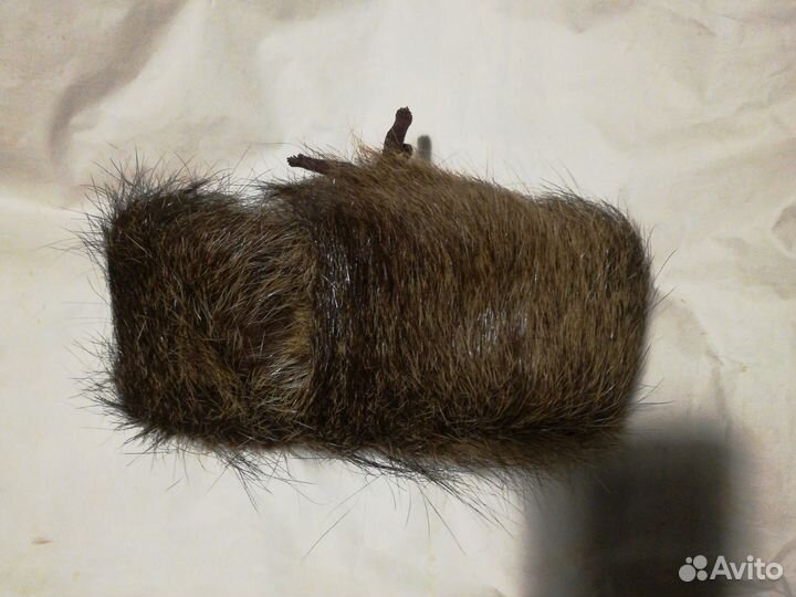 Норковая шапка мужская