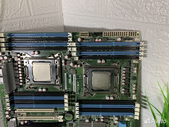 Материнская плата Asus Z9PE-D16/2L + E5-2620