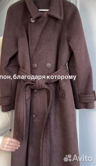 Продаю новое пальто зимнее до -20,премиум ткань