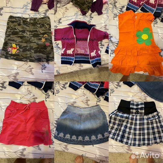 Вещи пакетом на девочку 4-5 лет