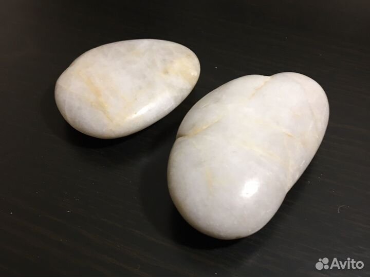 Мраморные декор. камешки гладкие 4-7см 1 кг