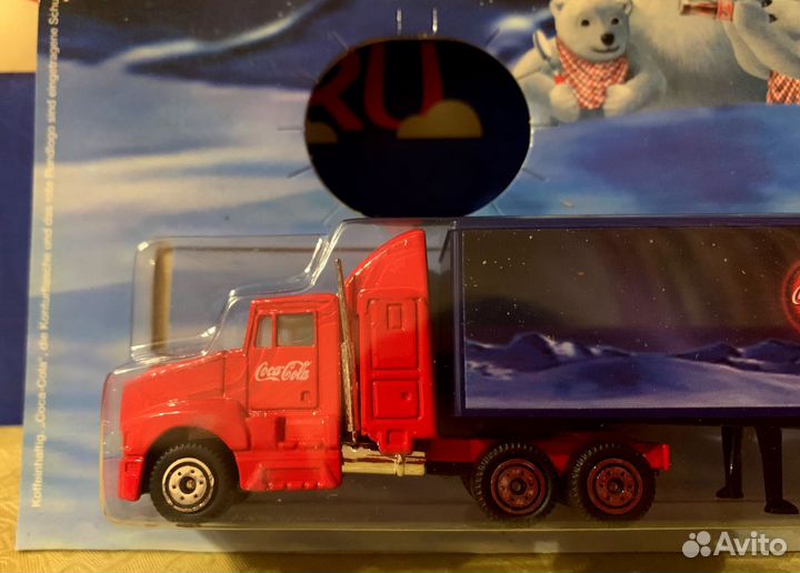 Коллекционный грузовик Кока-кола с мишками
