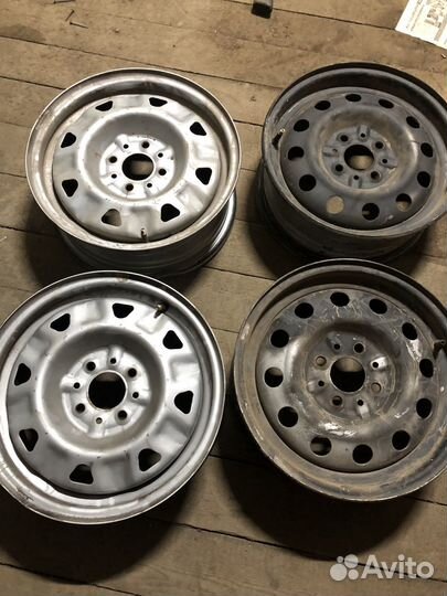 Штампованные диски ваз