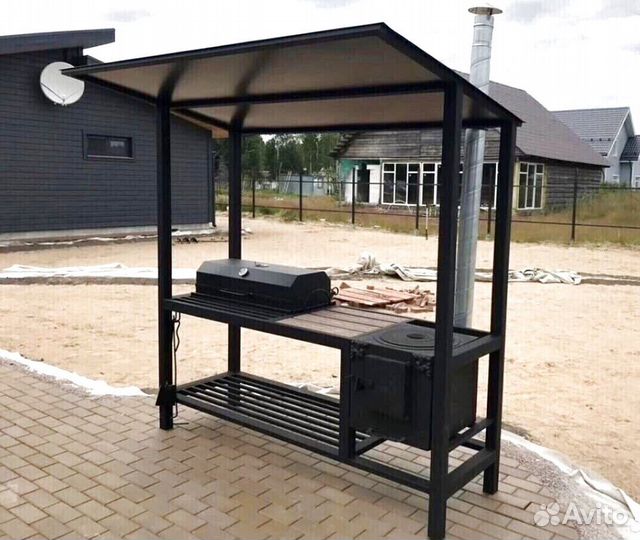 Мангал лофт