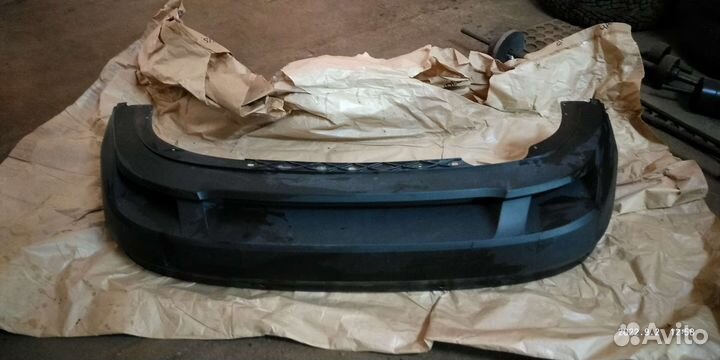 Задняя губа бампера на шкоду-кадиак, разумный торг