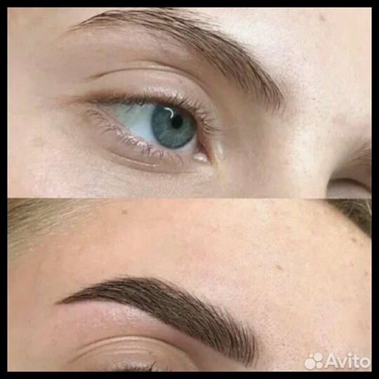 Оформление и окрашивание бровей