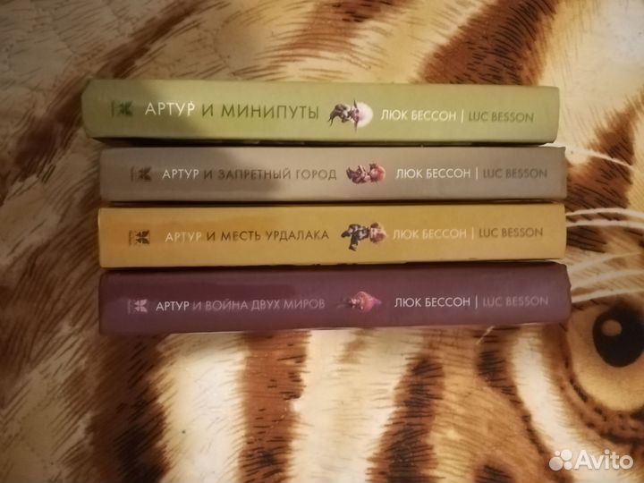 Люк Бессон, книги про Артура