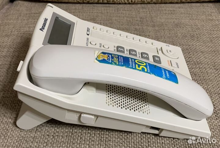 Проводной телефон panasonic