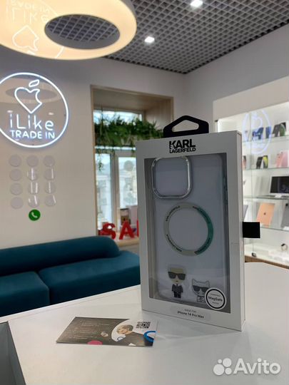 Чехол на iPhone 14 Pro Max Lagerfeld MagSafe