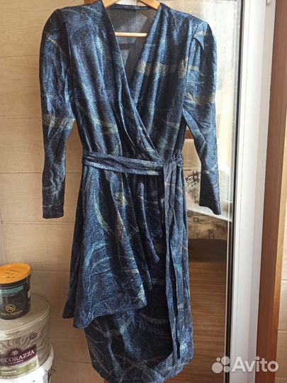 Платье с люриксом 46-50