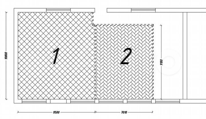 Торговая площадь, 64 м²